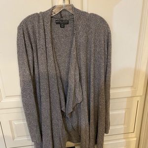 Barefoot Dreams Drape Open Front Cardigan